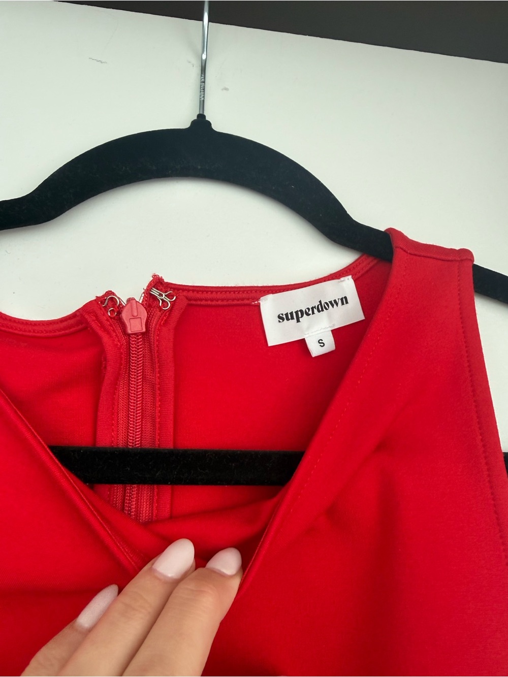 Superdown Red Mini Dress (Worn Once!) - Picture 8 of 8
